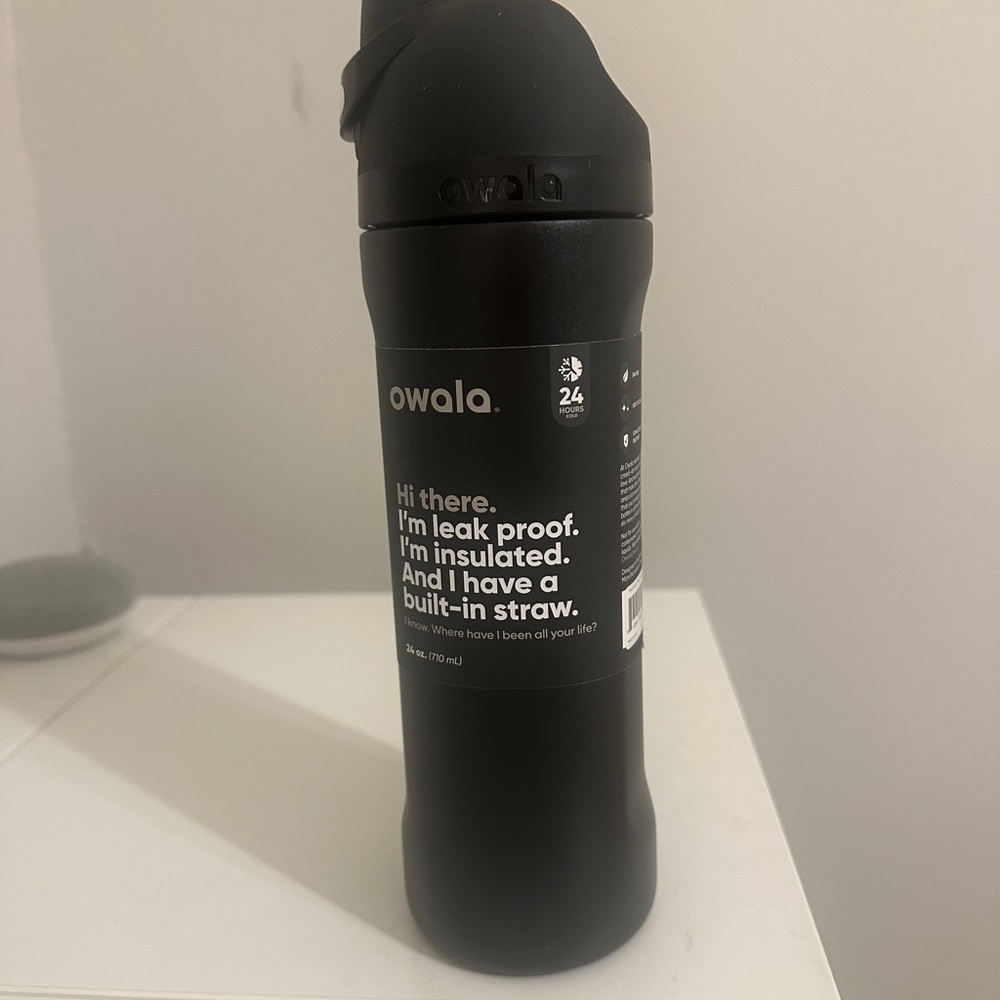 Owala Black Water Bottle